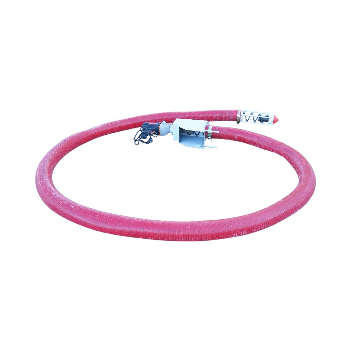 Snec flexibil cereale 220V, 2800W portabil cu furtun 5.3m, diametru 90mm, viteza 1700 r/min